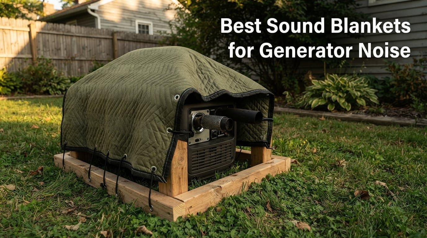 8 Best Sound Blankets for Generator Noise (October 2026)