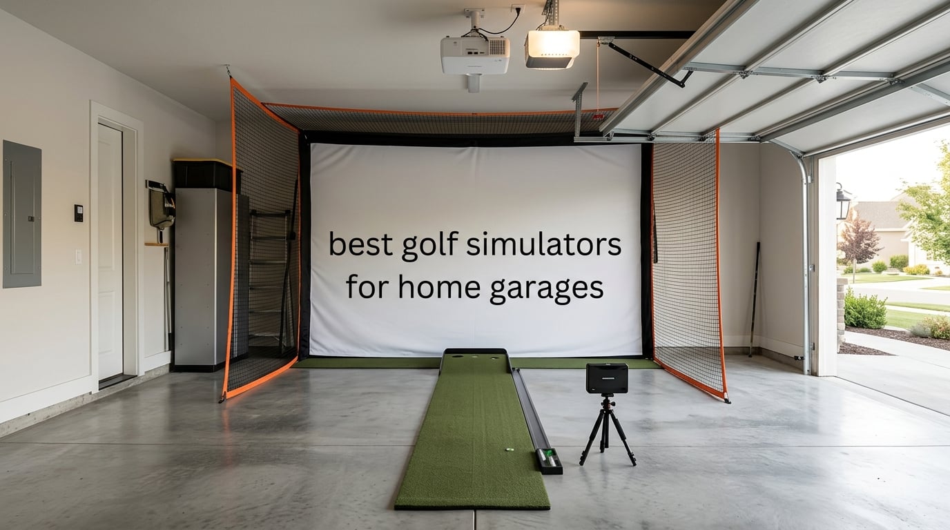 10 Best Golf Simulators for Home Garages (October 2026)