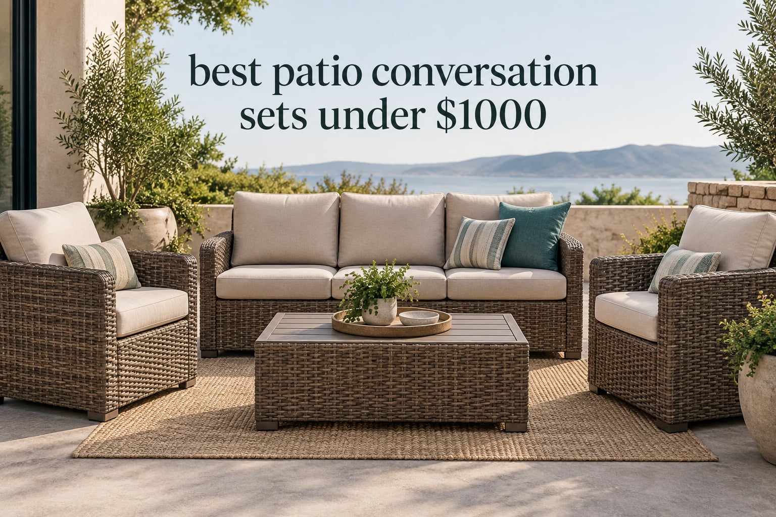 8 Best Patio Conversation Sets Under 1000 (October 2026)