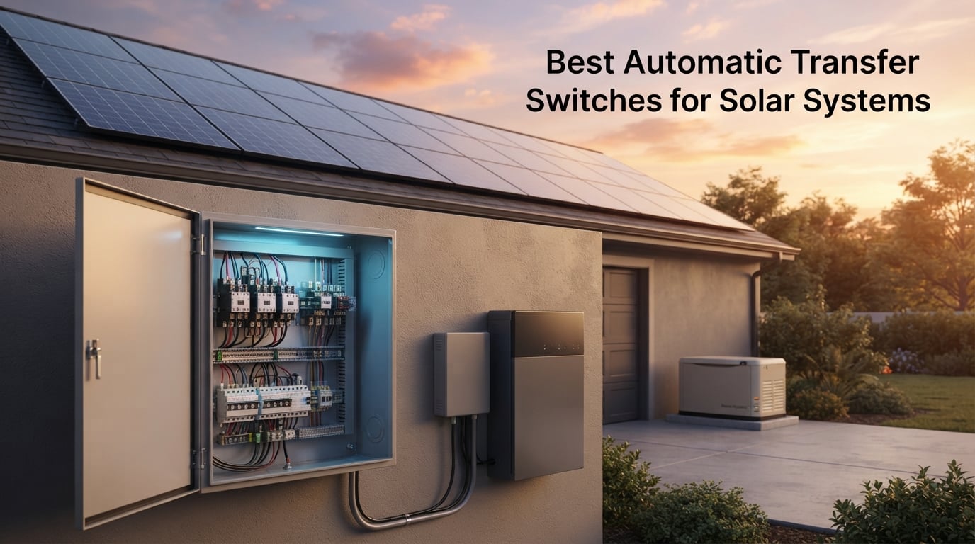 8 Best Automatic Transfer Switches for Solar Systems (October 2026)