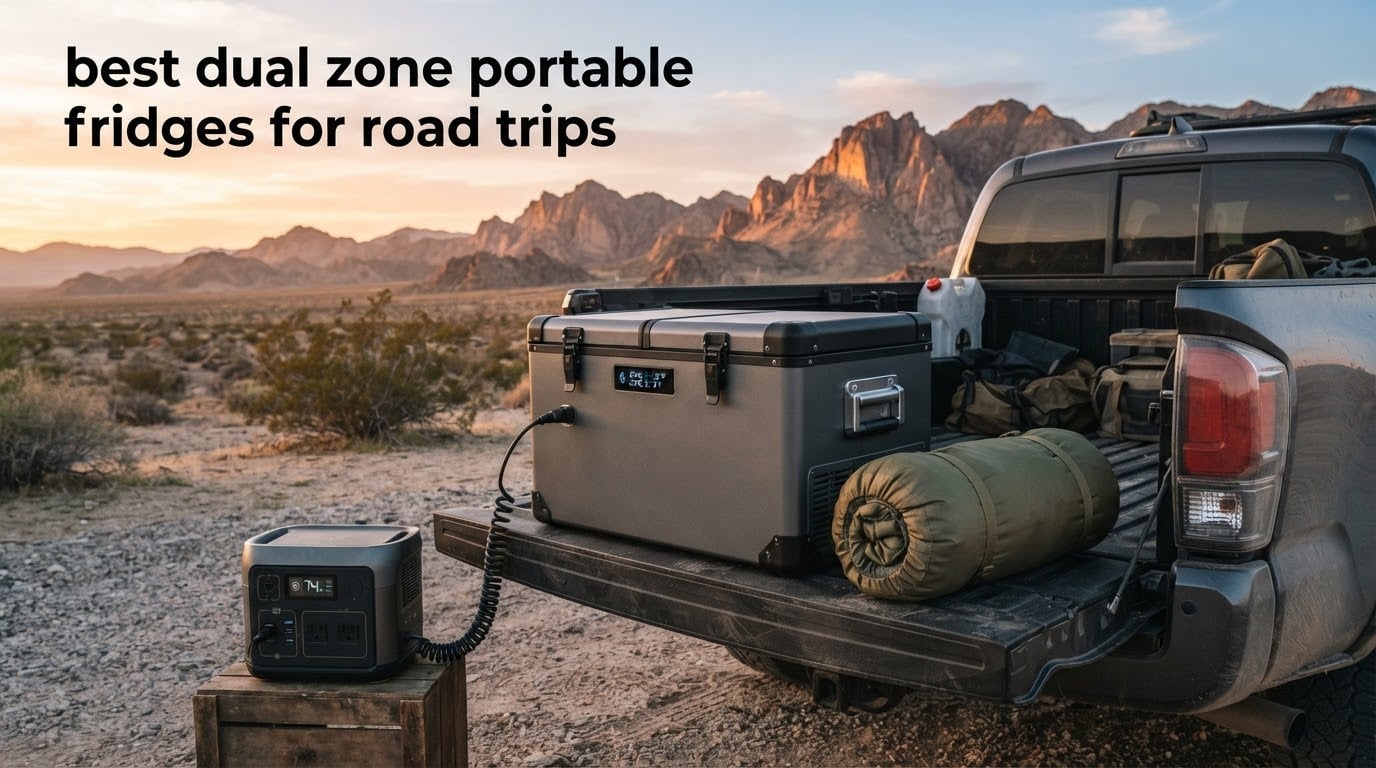 8 Best Dual Zone Portable Fridges for Road Trips 2026