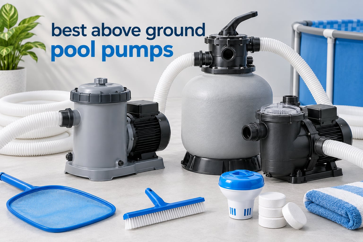 12 Best Above Ground Pool Pumps (October 2026)