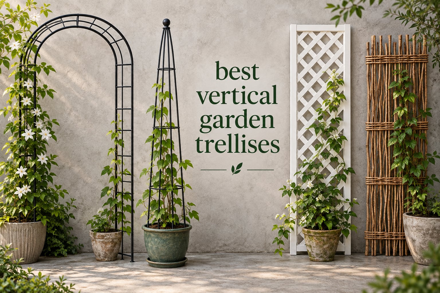 12 Best Vertical Garden Trellises (October 2026)
