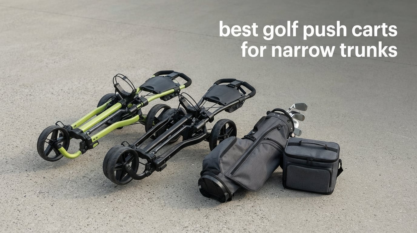 10 Best Golf Push Carts for Narrow Trunks (October 2026)