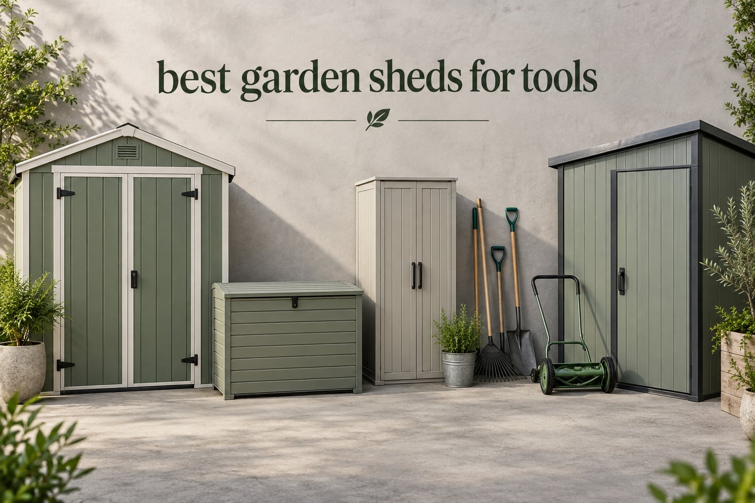 10 Best Garden Sheds for Tools (October 2026)