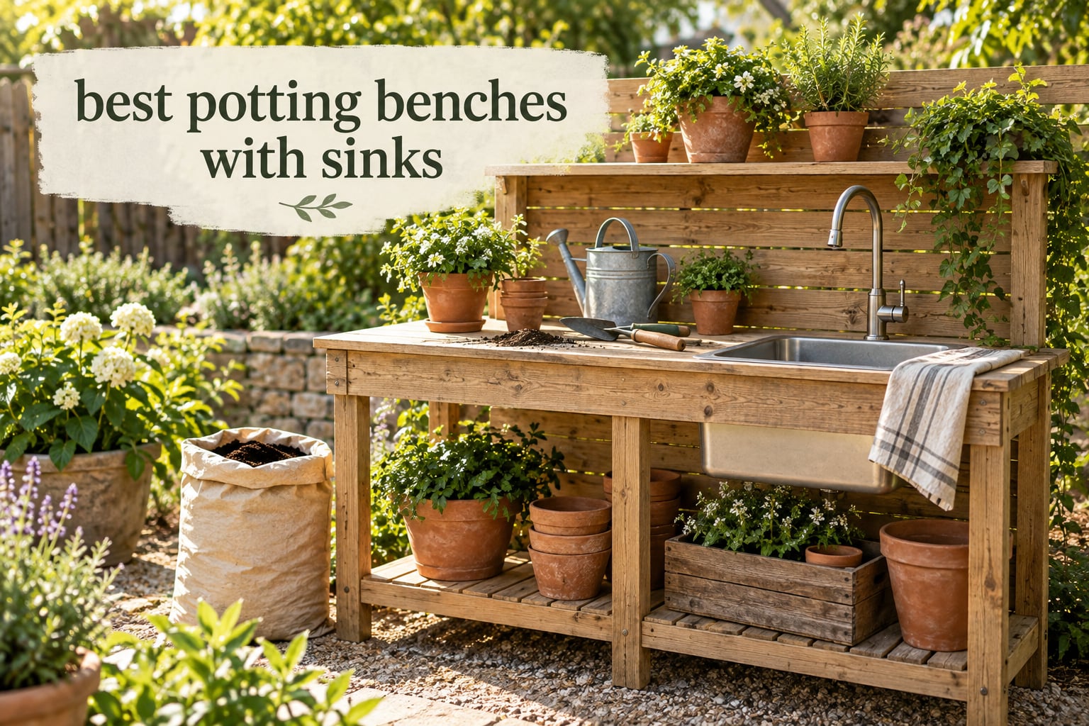 12 Best Potting Benches With Sinks (October 2026)